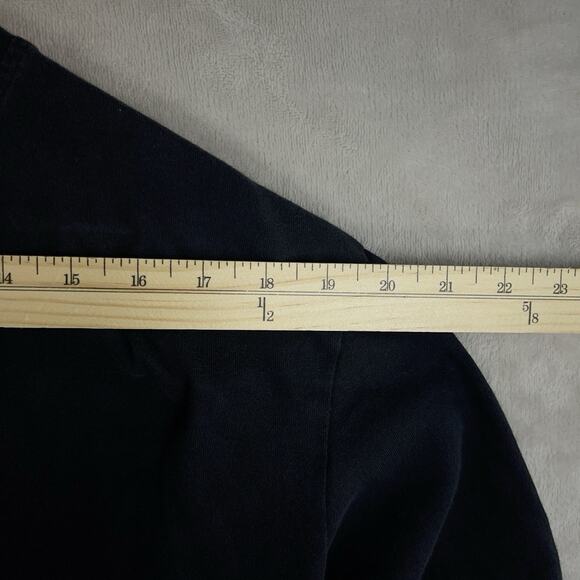 Adidas Originals Mens S Black 3D Trefoil Embroidered Logo T Shirt Retro Sport - Picture 8 of 8